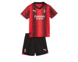 AC Milan babykläder Hemmatröja barn 2023-24 Korta ärmar (+ Korta byxor)